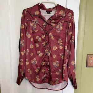 Rock&Roll Denim Western Shirt